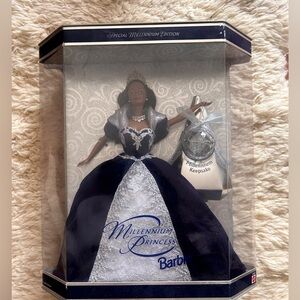 Millennium Princess Black Barbie Collectible